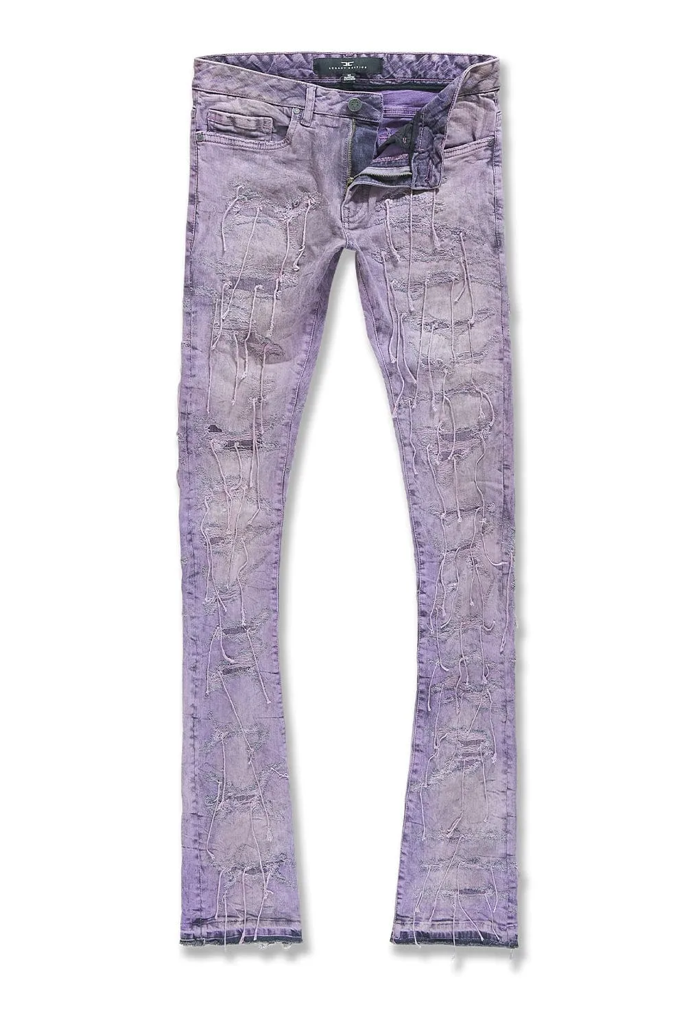 Martin Stacked - Wilder Denim (Lilac)