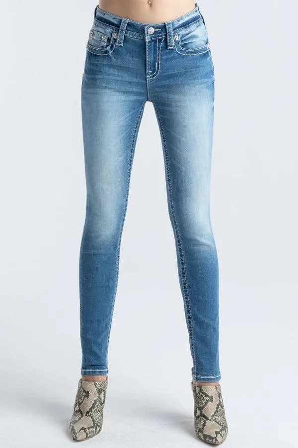 Miss Me Skinny Jeans L264