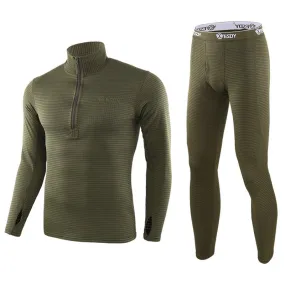 New Sports Sweat-absorbent Men's Thermal Underwear Suit