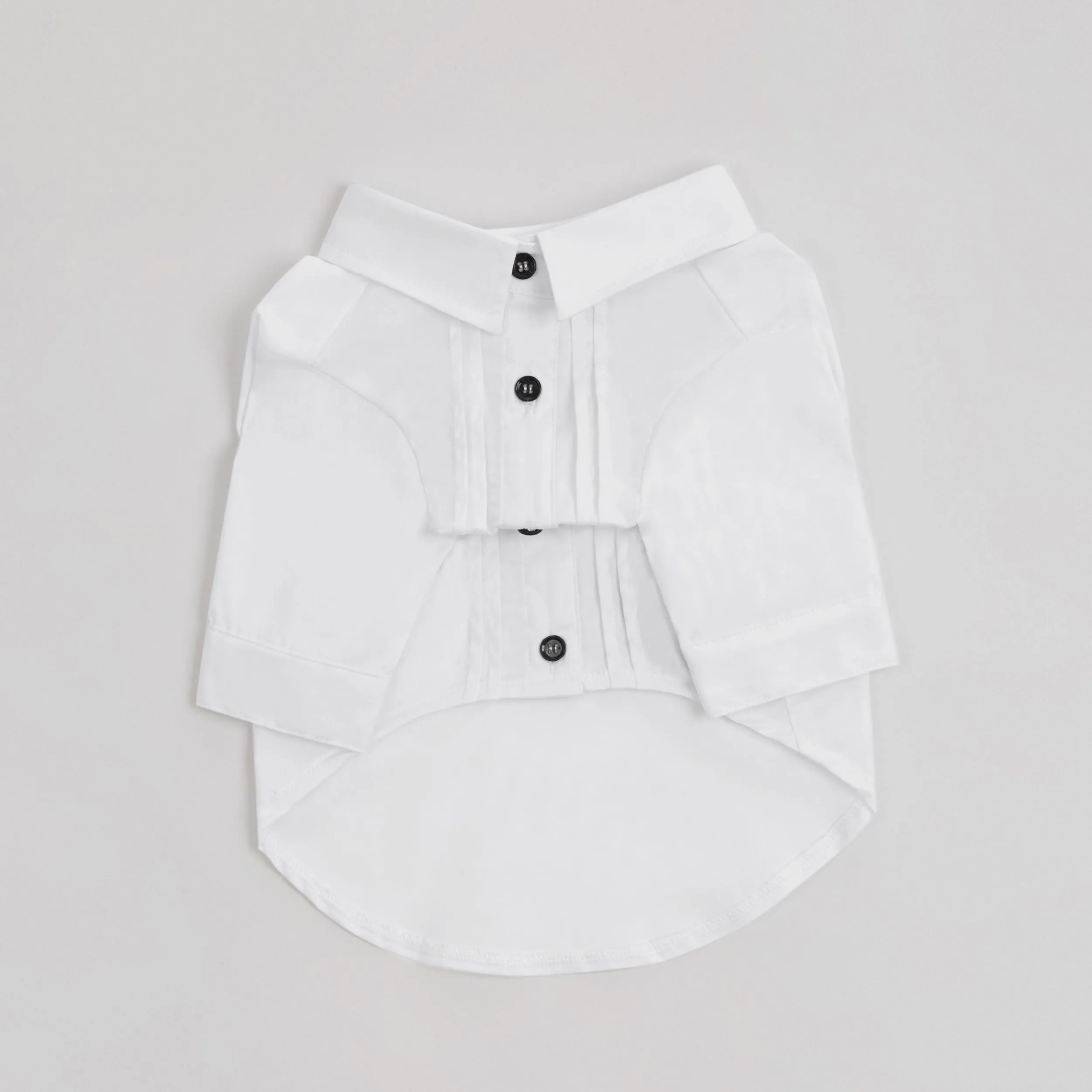 Pleated Shirt (White)