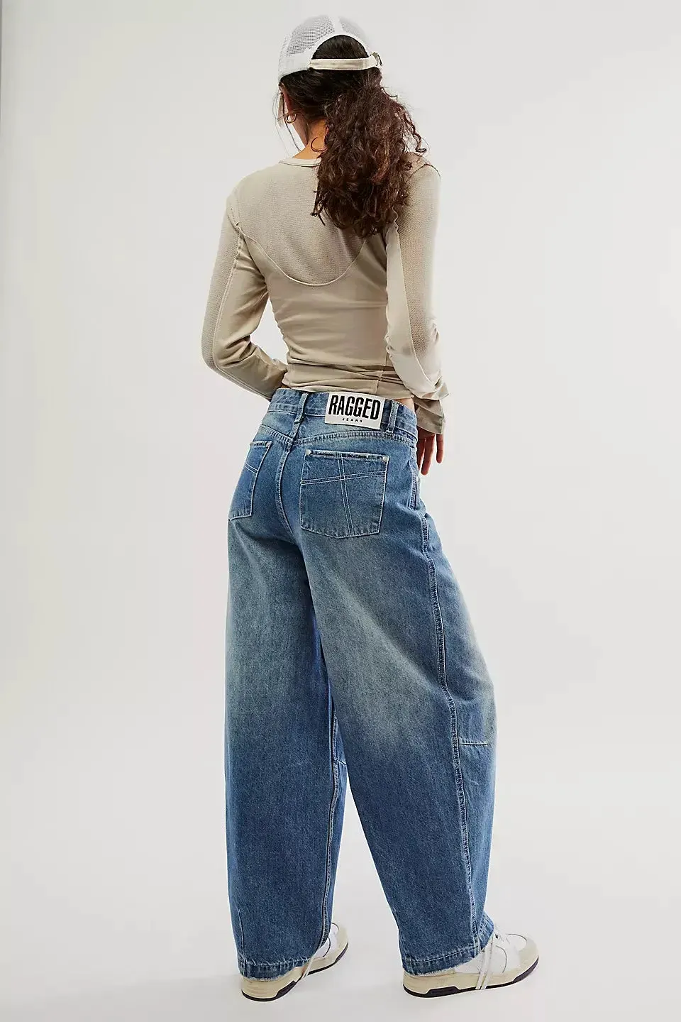 Ragged unisex jeans