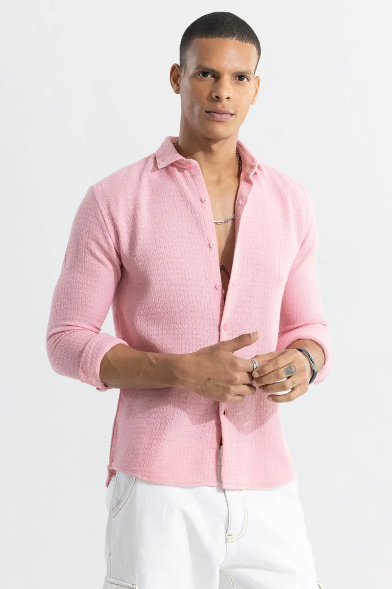 RelaxKnit Pink Shirt