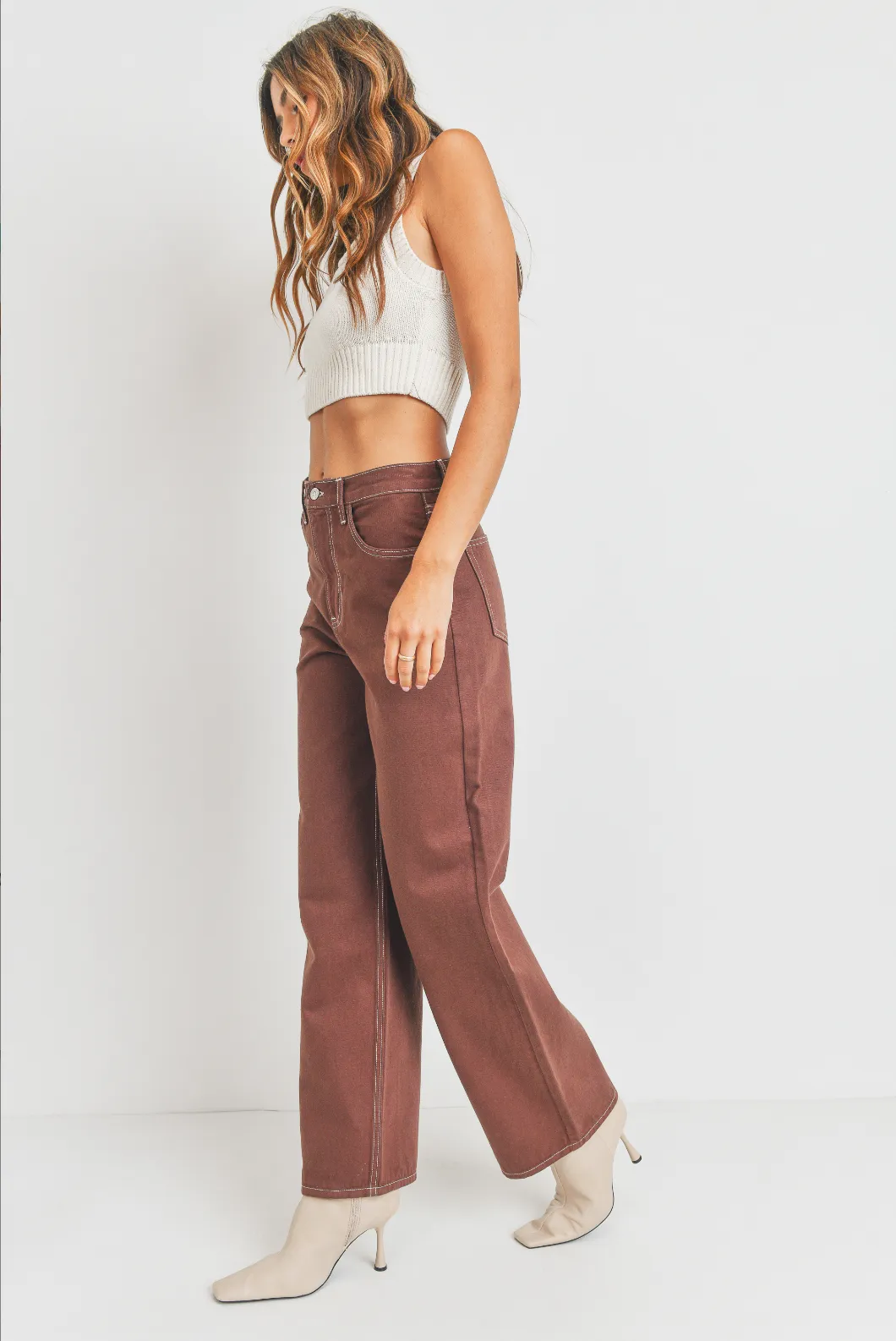 Retro Wide Leg Jeans