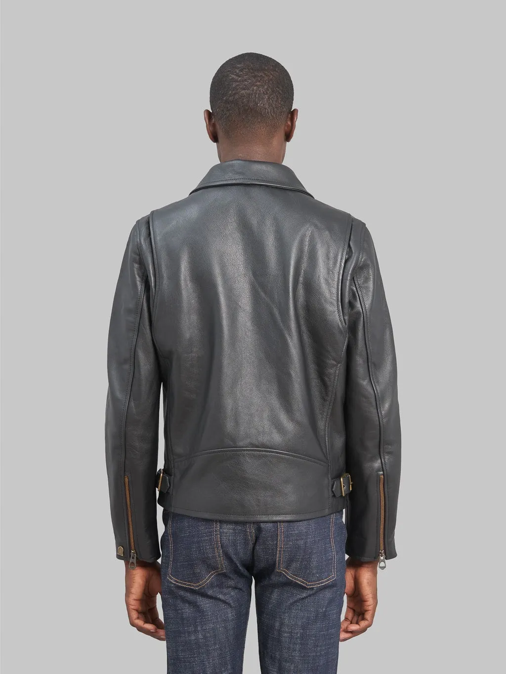 Shangri-La Heritage "Varenne" Black Leather Jacket