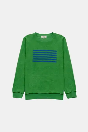 SWEATSHIRT FREQUENCY TURTLE GREEN