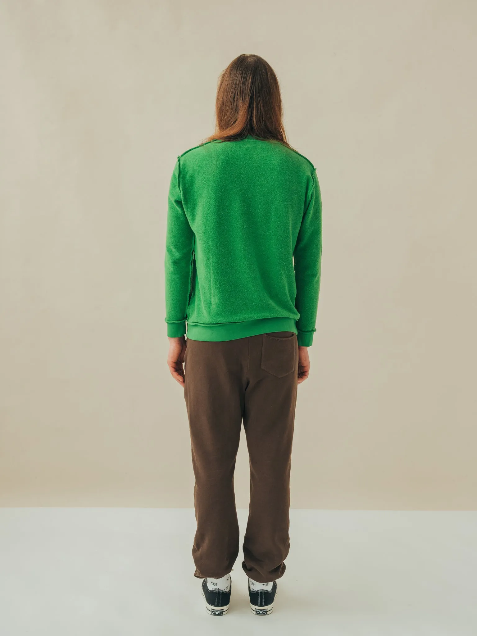 SWEATSHIRT FREQUENCY TURTLE GREEN