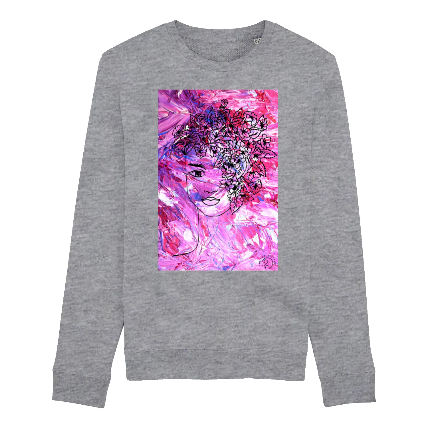 Sweatshirt "Flower Girl"