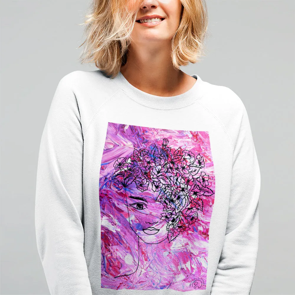 Sweatshirt "Flower Girl"