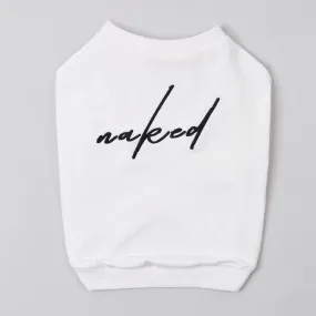 Sweatshirt with Embroidered Text