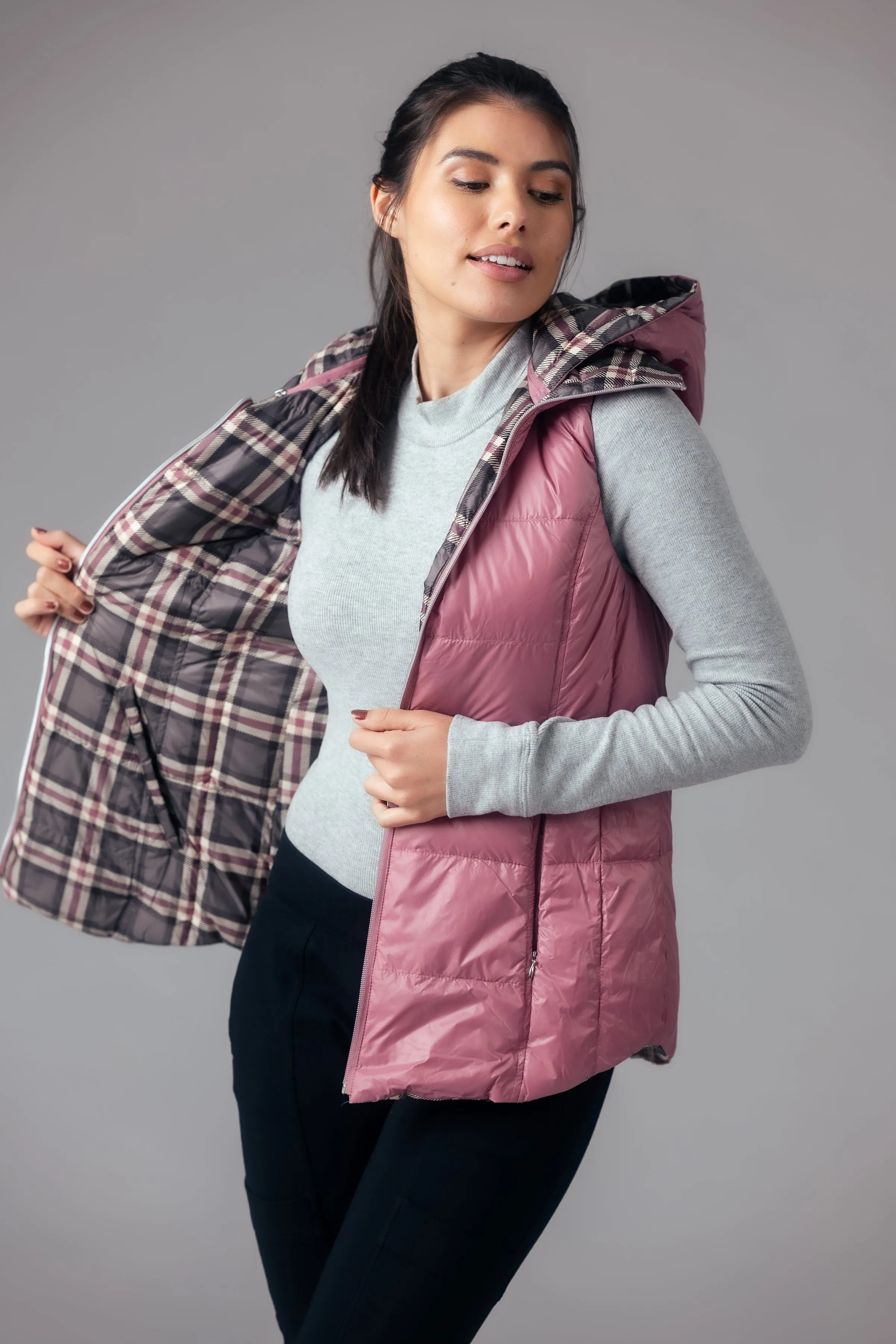 Telluride Reversible Short Down Vest