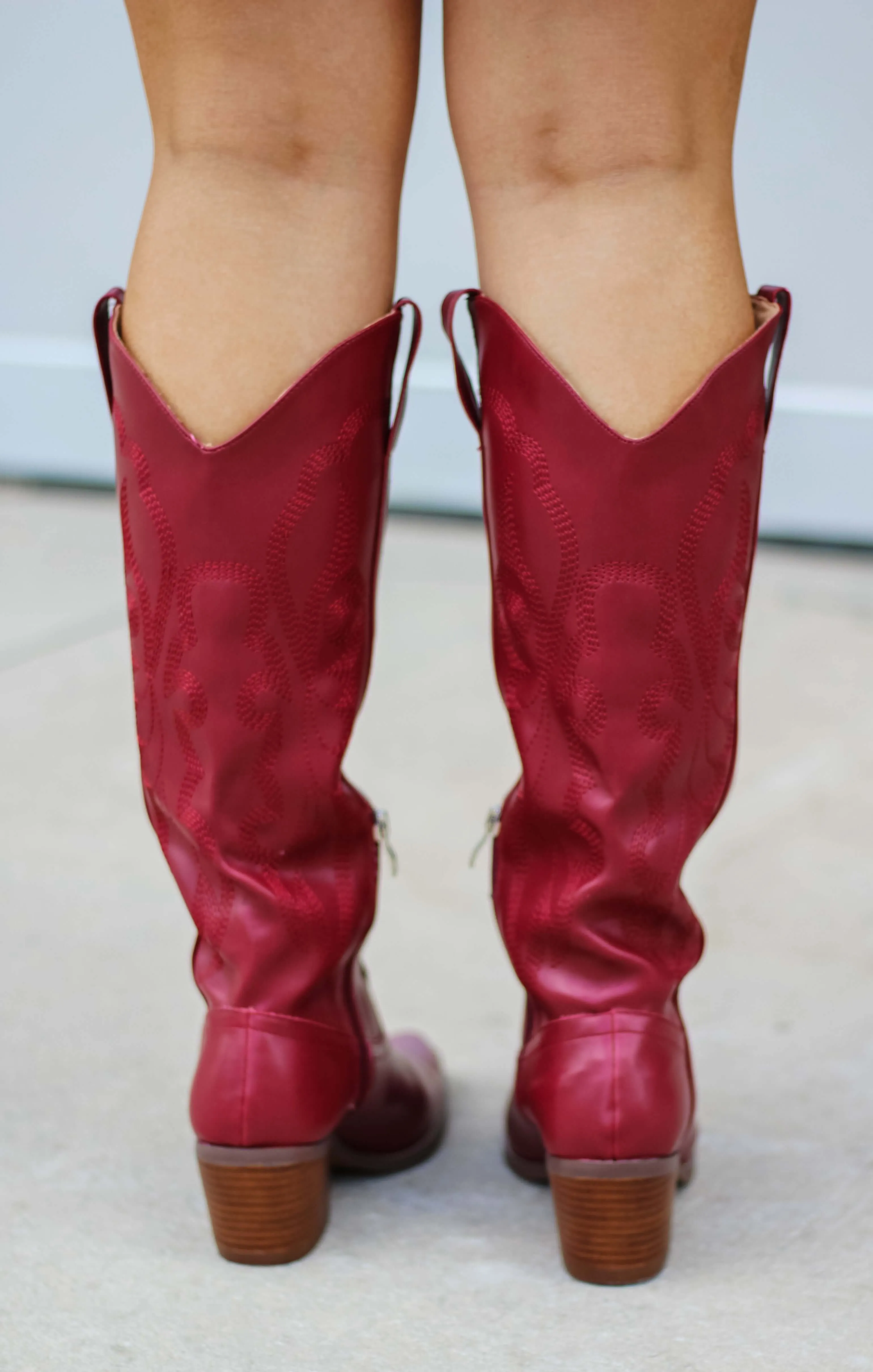 The Brandy Boot (Garnet)