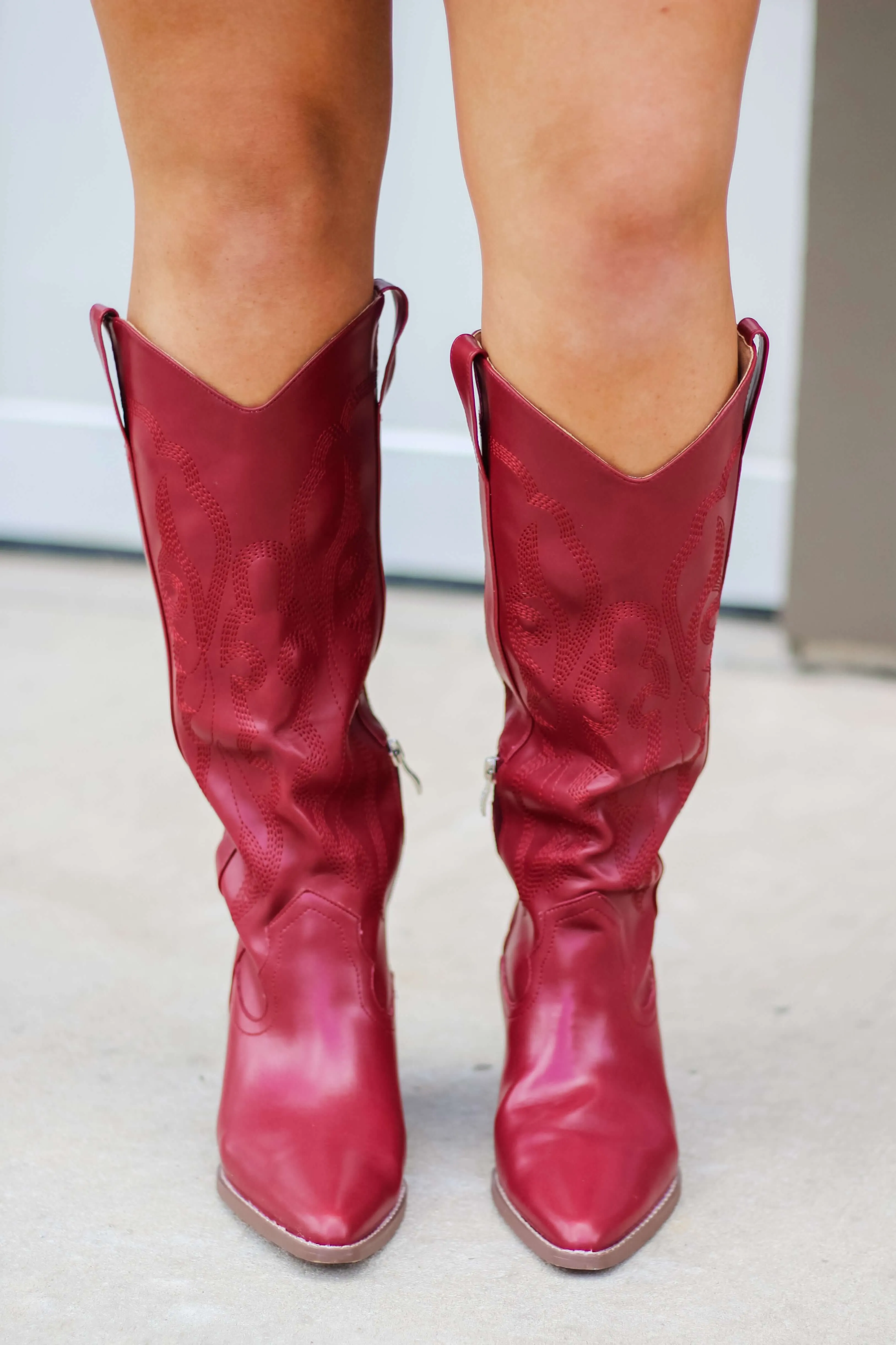 The Brandy Boot (Garnet)