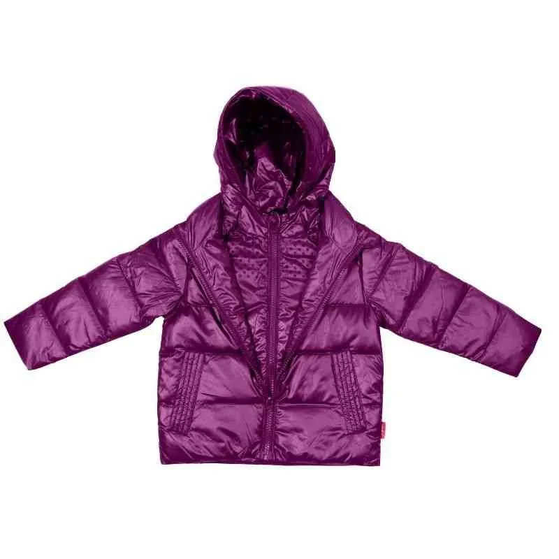 The Road Coat Down - Plum