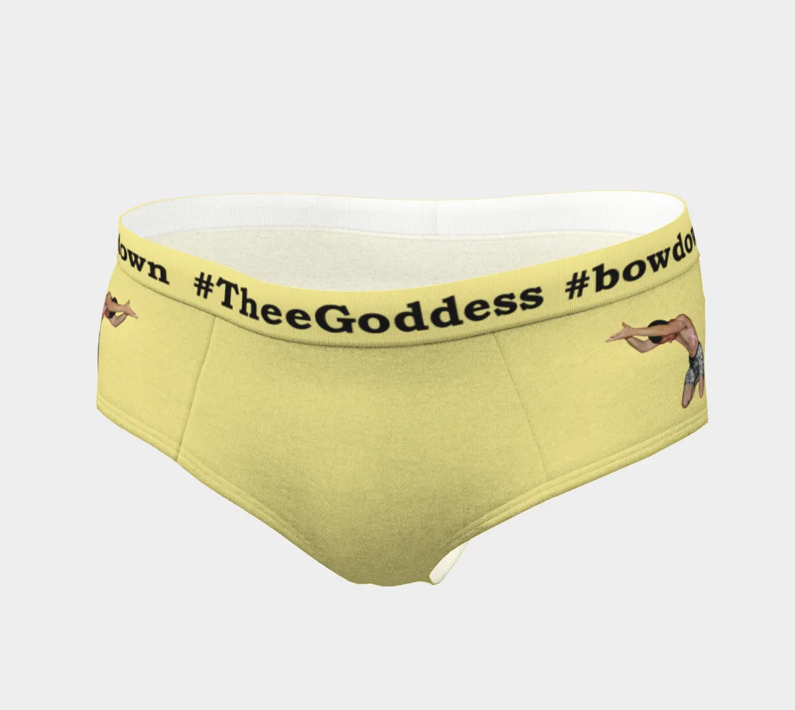 TheeGoddess Bowdown Irule Underwear (PALE YELLOW)