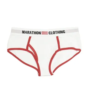 TMC Elastic Band Underwear - White/Red