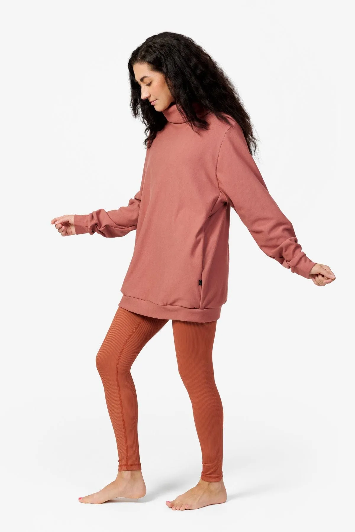 Turtleneck Tunic in Acacia