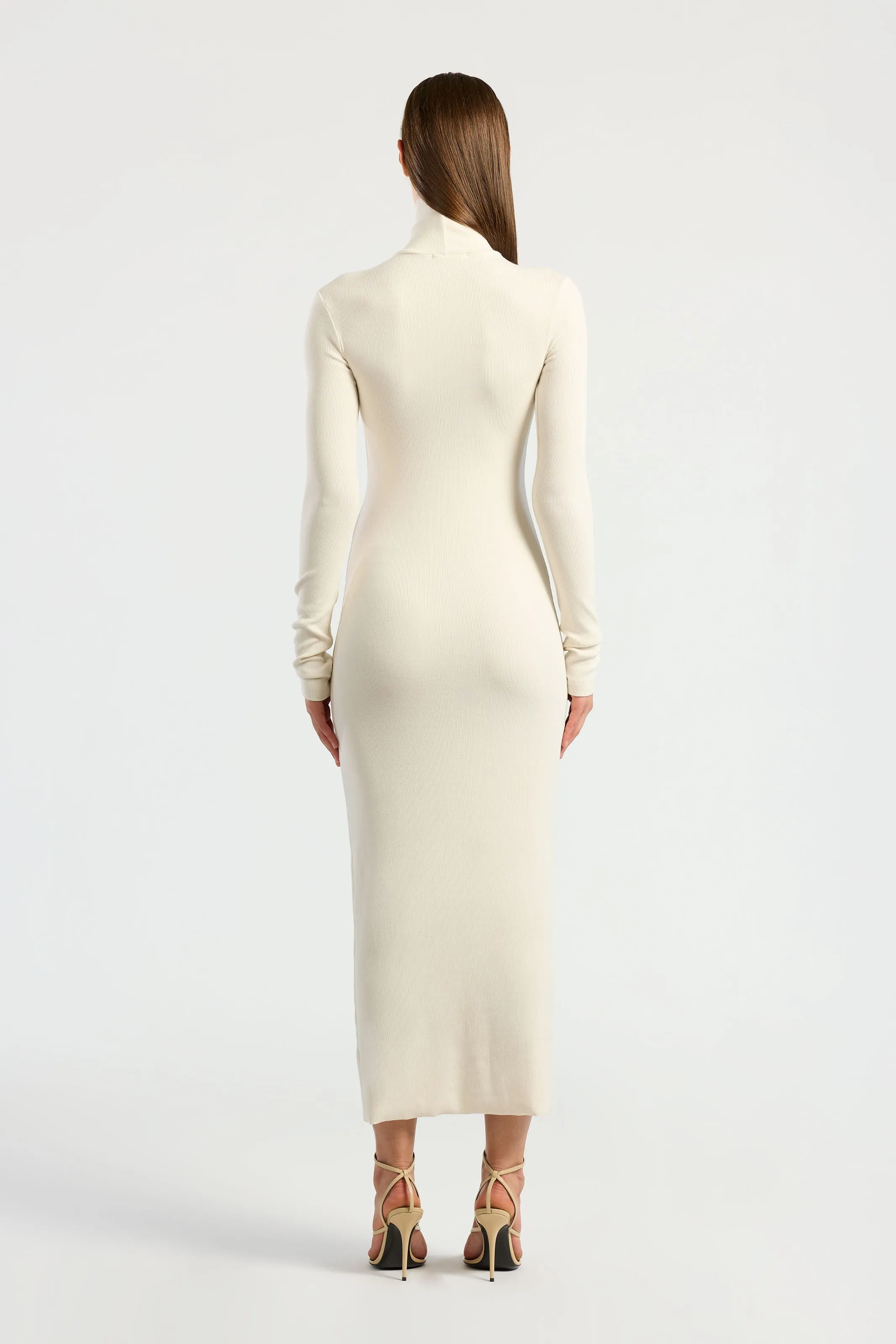 Verona Turtleneck Maxi Dress