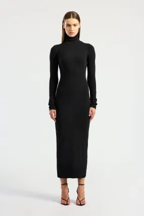 Verona Turtleneck Maxi Dress