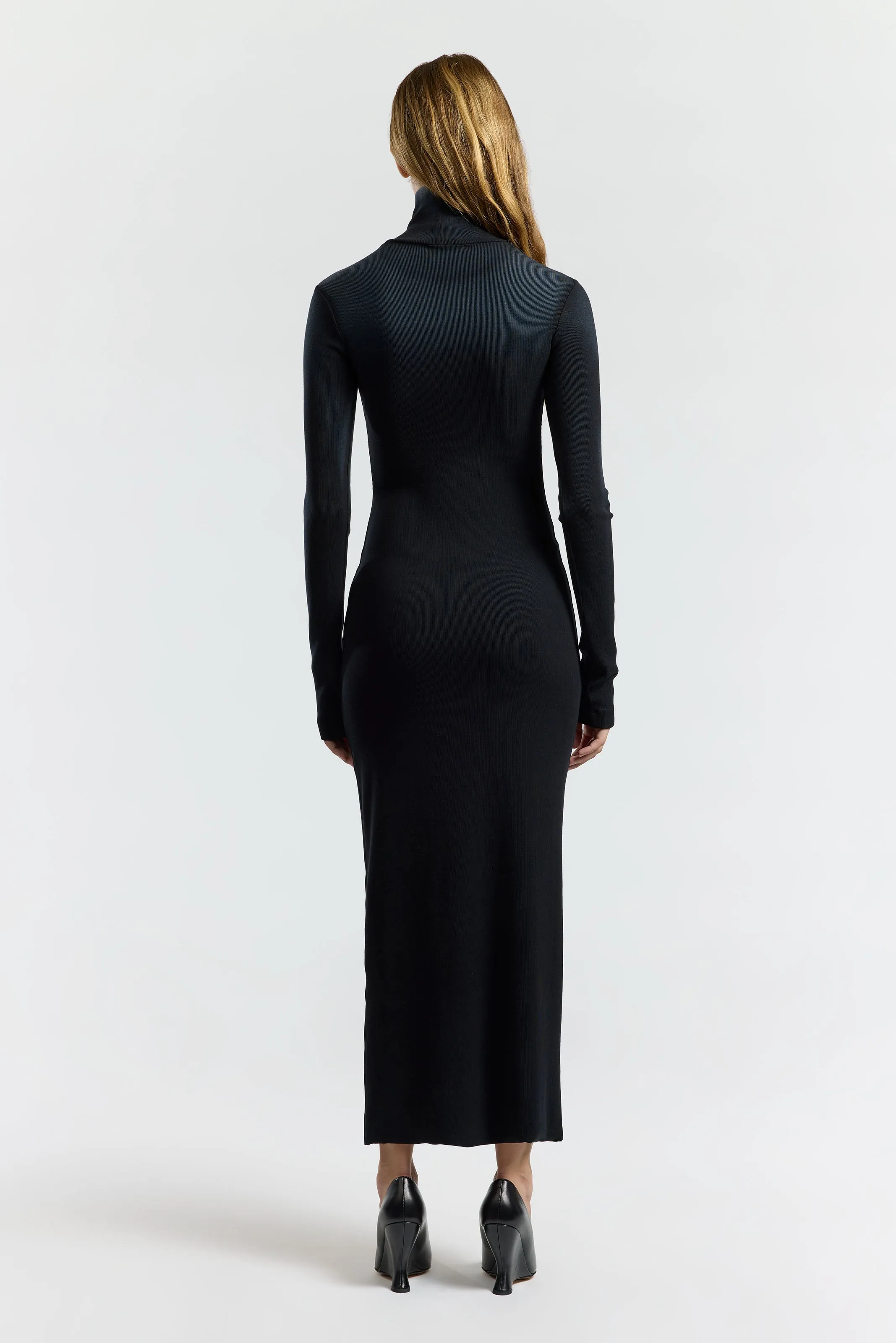 Verona Turtleneck Maxi Dress