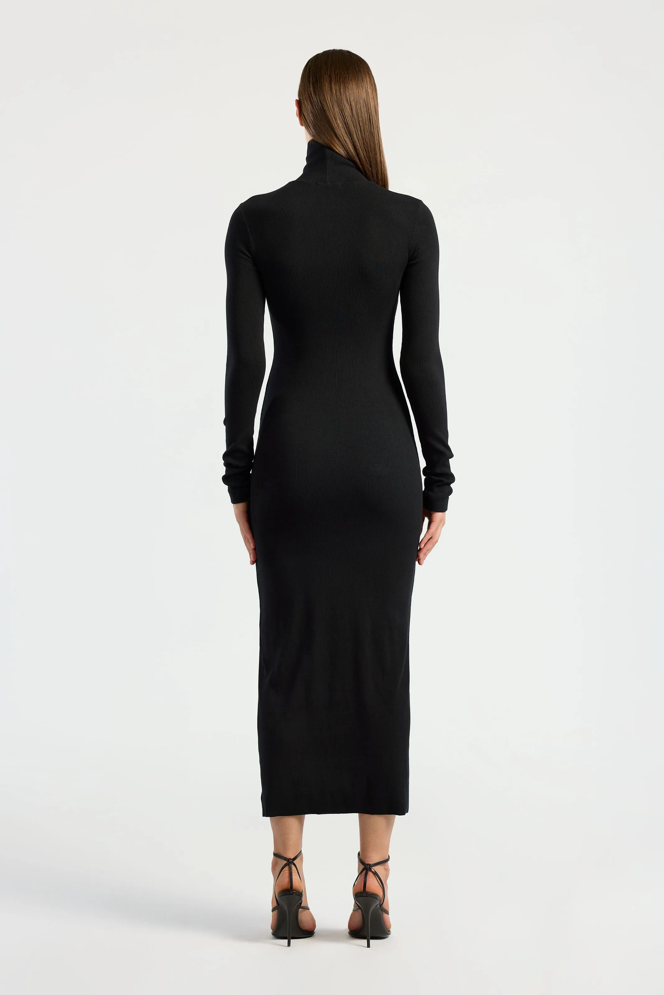 Verona Turtleneck Maxi Dress