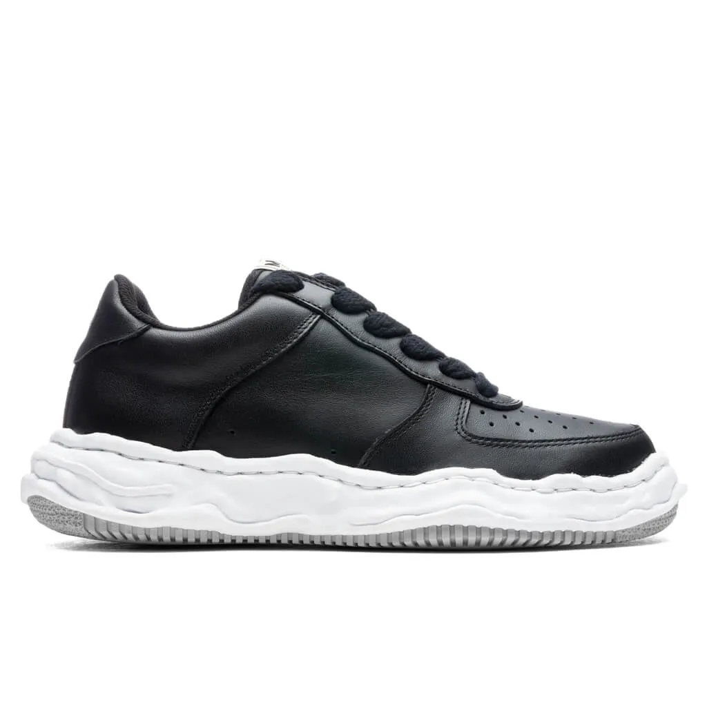 Wayne Low OG Sole Leather Sneaker - Black