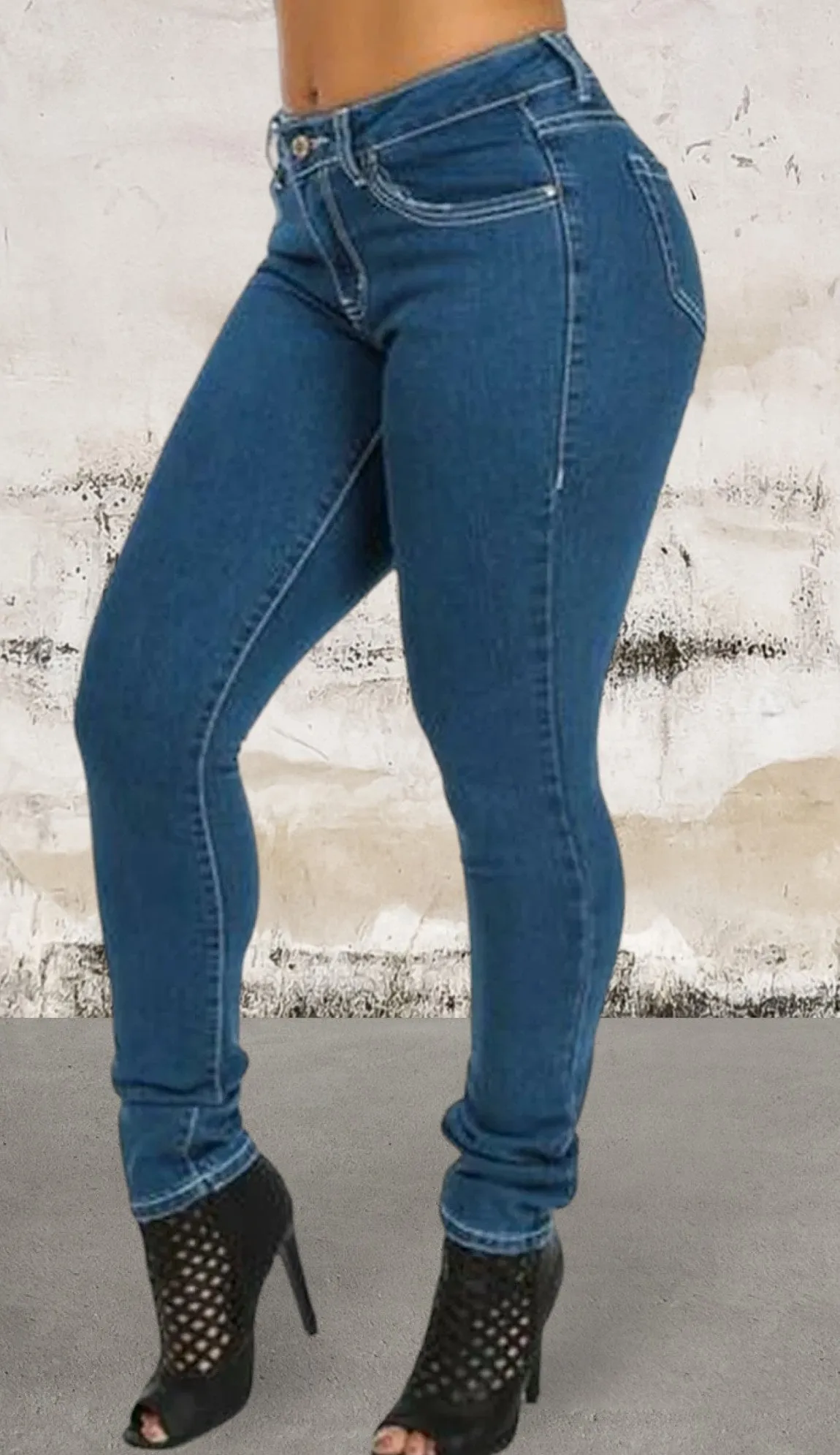 Women's Denim Stretch Skinny Jeans