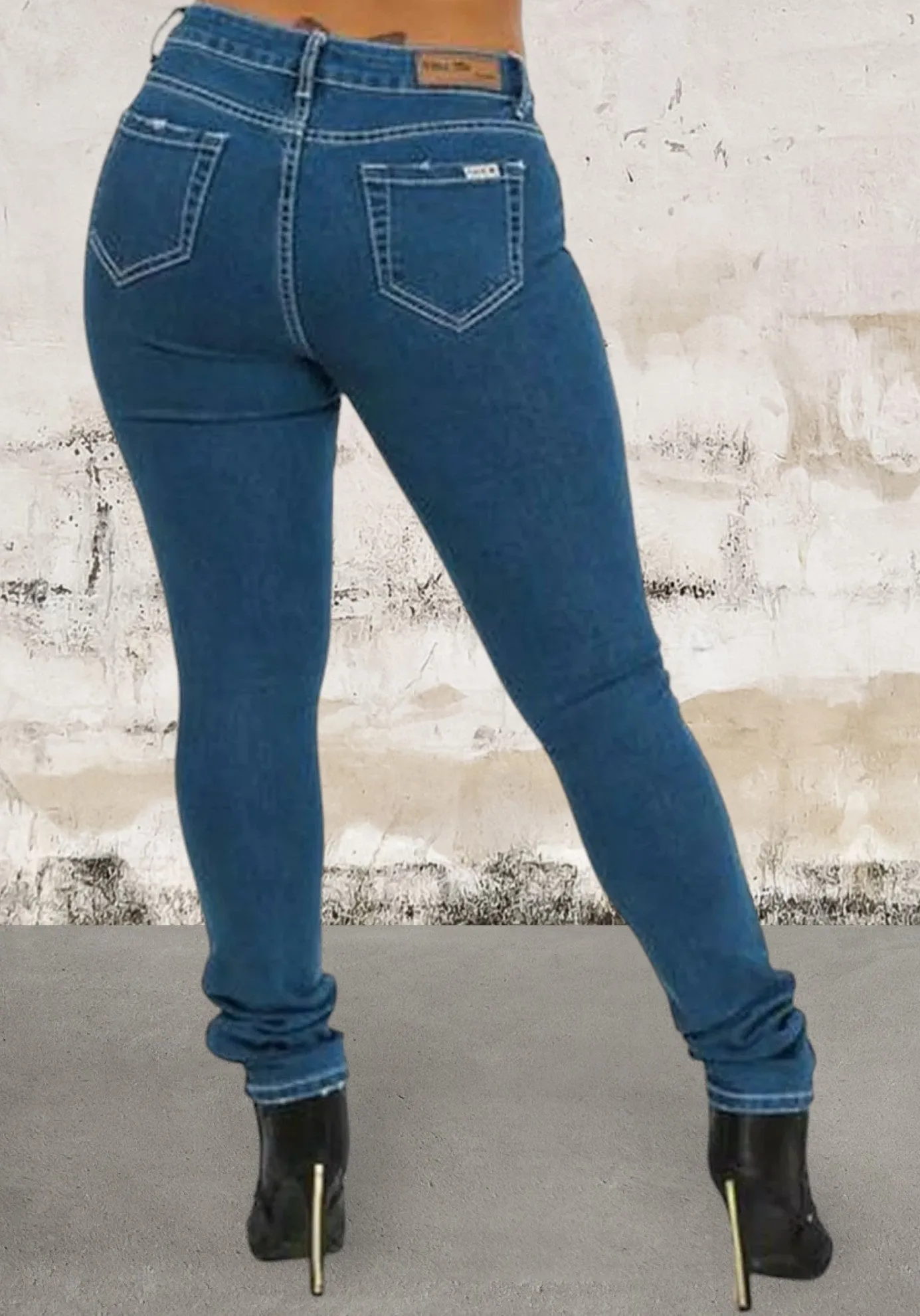 Women's Denim Stretch Skinny Jeans